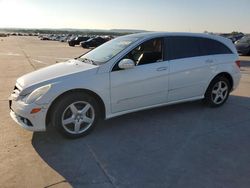 Salvage cars for sale at Grand Prairie, TX auction: 2010 Mercedes-Benz R 350 4matic