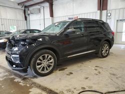 Salvage cars for sale at Franklin, WI auction: 2022 Ford Explorer XLT