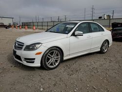 Salvage cars for sale from Copart Haslet, TX: 2013 Mercedes-Benz C 250