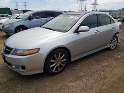 Salvage cars for sale at Elgin, IL auction: 2008 Acura TSX