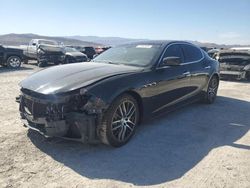 Salvage cars for sale at North Las Vegas, NV auction: 2016 Maserati Ghibli S