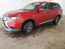 Salvage cars for sale at Mercedes, TX auction: 2016 Mitsubishi Outlander SE