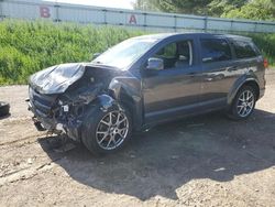 Salvage cars for sale at Davison, MI auction: 2017 Dodge Journey GT