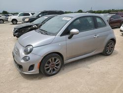 Salvage cars for sale at San Antonio, TX auction: 2018 Fiat 500 POP