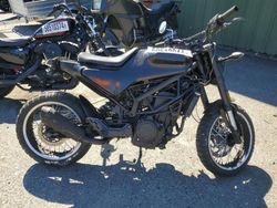 Salvage motorcycles for sale at Graham, WA auction: 2019 Husqvarna Svartpilen 401