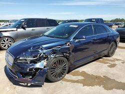Salvage cars for sale at Grand Prairie, TX auction: 2017 Lincoln MKZ Reserve