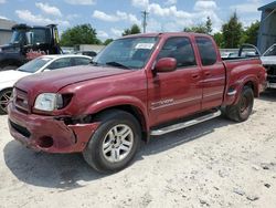 Salvage cars for sale at Midway, FL auction: 2005 Toyota Tundra Access Cab Limited