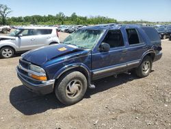 Salvage cars for sale at Des Moines, IA auction: 2001 Chevrolet Blazer