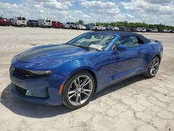 Salvage cars for sale at Indianapolis, IN auction: 2020 Chevrolet Camaro LT