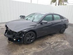 Salvage cars for sale at Riverview, FL auction: 2021 Hyundai Elantra SEL