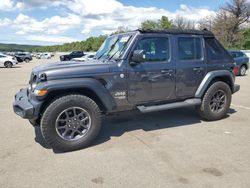 Jeep salvage cars for sale: 2021 Jeep Wrangler Unlimited Sport