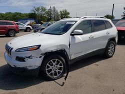 Jeep salvage cars for sale: 2017 Jeep Cherokee Latitude