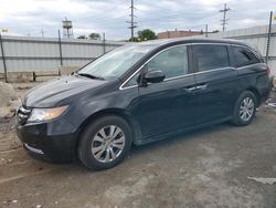 Salvage cars for sale from Copart Chicago Heights, IL: 2015 Honda Odyssey EXL