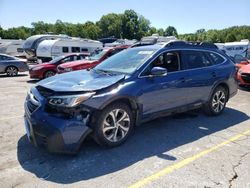 Salvage cars for sale at Sikeston, MO auction: 2022 Subaru Outback Limited