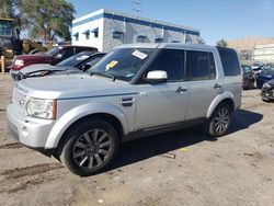 Salvage cars for sale at Albuquerque, NM auction: 2013 Land Rover LR4 HSE