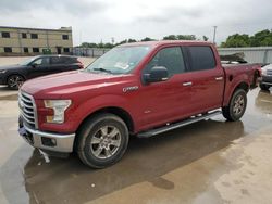 Salvage cars for sale from Copart Wilmer, TX: 2016 Ford F150 Supercrew