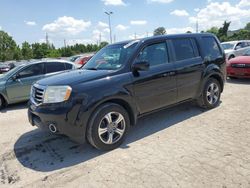 Salvage cars for sale at Bridgeton, MO auction: 2015 Honda Pilot SE