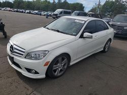 Mercedes-Benz salvage cars for sale: 2010 Mercedes-Benz C 300 4matic