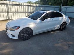 Salvage cars for sale at Shreveport, LA auction: 2021 Mercedes-Benz C300