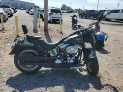 Salvage motorcycles for sale at Oklahoma City, OK auction: 2009 Harley-Davidson Flstf