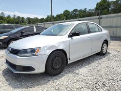 Salvage cars for sale at Ellenwood, GA auction: 2012 Volkswagen Jetta Base