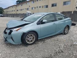 Toyota salvage cars for sale: 2017 Toyota Prius