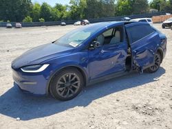 Salvage cars for sale at Madisonville, TN auction: 2022 Tesla Model X