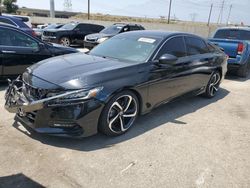 Salvage cars for sale at Rancho Cucamonga, CA auction: 2020 Honda Accord Sport