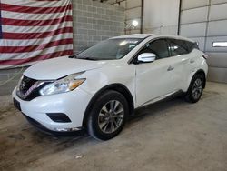 Salvage cars for sale at Columbia, MO auction: 2016 Nissan Murano S