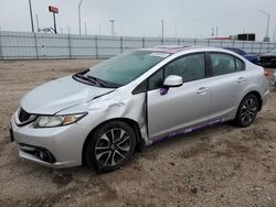 Salvage cars for sale at Greenwood, NE auction: 2013 Honda Civic EXL