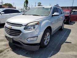 Salvage cars for sale from Copart Wilmington, CA: 2016 Chevrolet Equinox LT