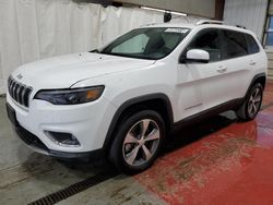 Jeep salvage cars for sale: 2020 Jeep Cherokee Limited