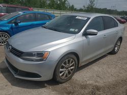 Salvage cars for sale at Leroy, NY auction: 2014 Volkswagen Jetta SE