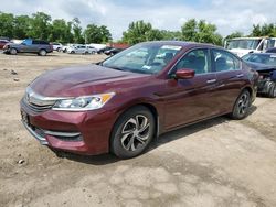 Salvage cars for sale at Baltimore, MD auction: 2017 Honda Accord LX