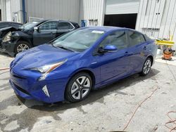 Salvage cars for sale at Savannah, GA auction: 2016 Toyota Prius