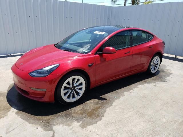 2022 Tesla Model 3