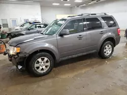 Vehiculos salvage en venta de Copart Davison, MI: 2012 Ford Escape Limited