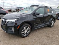 Salvage cars for sale at Greenwood, NE auction: 2022 Chevrolet Equinox LT