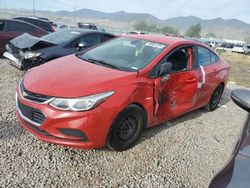 Salvage cars for sale at auction: 2017 Chevrolet Cruze LS