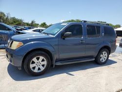 Vehiculos salvage en venta de Copart Corpus Christi, TX: 2005 Nissan Pathfinder LE