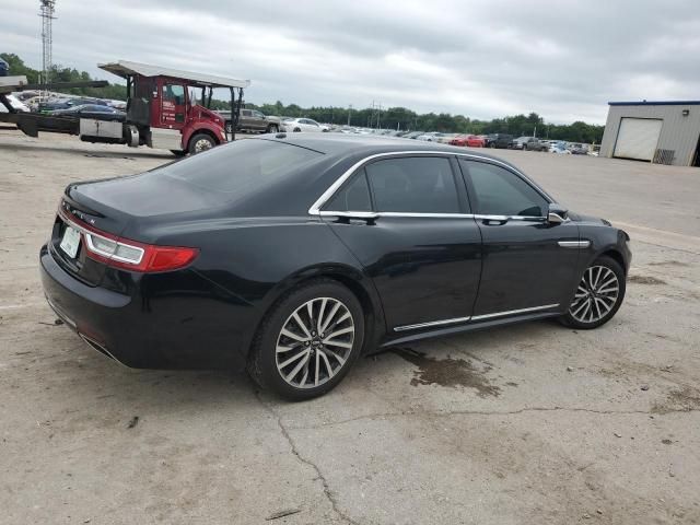 2017 Lincoln Continental Select