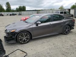 Salvage cars for sale from Copart Arlington, WA: 2018 Toyota Camry L