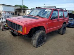 Salvage cars for sale at New Britain, CT auction: 2001 Jeep Cherokee Sport