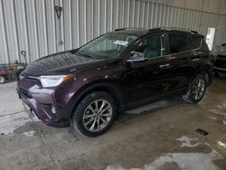Salvage cars for sale at Franklin, WI auction: 2017 Toyota Rav4 Limited