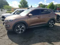 Salvage cars for sale from Copart East Granby, CT: 2016 Hyundai Tucson Limited