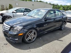 Salvage cars for sale from Copart Exeter, RI: 2013 Mercedes-Benz C 300 4matic