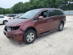 Salvage cars for sale at North Billerica, MA auction: 2016 Honda Odyssey Touring