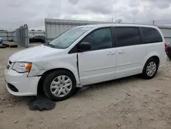 Carros salvage para piezas a la venta en subasta: 2016 Dodge Grand Caravan SE