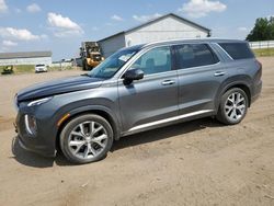 Salvage cars for sale at Portland, MI auction: 2021 Hyundai Palisade Limited