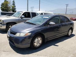 Vehiculos salvage en venta de Copart Rancho Cucamonga, CA: 2006 Honda Civic Hybrid